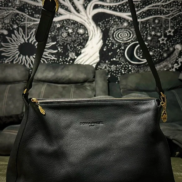 Vintage Sonia Rykiel Black Sophisticated Shoulder Bag ❌90% OFF SALE❌ - Picture 13 of 17